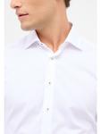 Рубашка Slim Fit белого цвета Eterna - фото 4