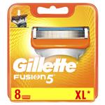 Руководство, 8 сменных картриджей Gillette, Fusion - фото