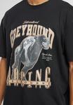 Футболка с принтом GREYHOUND RACING OVERSIZE TEE Mister Tee, черный - фото 2
