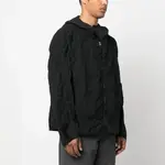 Куртка shadow project zipped hooded jacket 'black' Stone Island, черный - фото 3