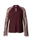 Блуза VERO MODA VMMILLA, Wine red - фото
