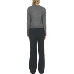 Вышитый кардиган Tory Burch, thunder cloud серый - фото 4