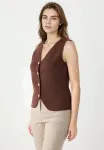 Жилет Jimmy Key, Bitter Brown - фото 4