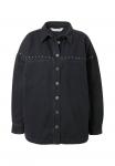 Блуза Studio Untold Button-down blouse, Black/Black Denim - фото 3