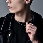 MYSH Серебряное колье 925 пробы для мужчин - фото 12