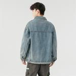 Джинсовая куртка унисекс Jeep, цвет Denim Blue - фото 15