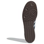 Кроссовки Adidas Samba OG Black White Collegiate Green, белый - фото 4