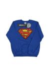 Толстовка с логотипом Супермена DC Comics, синий - фото 2
