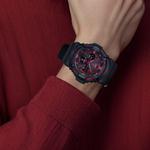 CASIO Часы Analog Digital G Shock GAS 100BNR 1A - фото 4