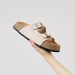 Шлепанцы женские Joy&Mario, коричневый - фото 29