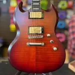 Epiphone SG Prophecy - Старый Бенгальский Тигровый Всплеск 24051522865 - фото