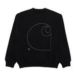 Толстовка Carhartt WIP x Clipse Sweatshirt , черный - фото 2