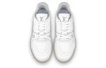 Кроссовки lv trainer sneakers 'white with transparent' Louis Vuitton, белый - фото 2