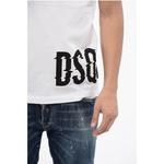 Футболка Cool Fit из хлопка с напечатанным логотипом Dsquared2, White - фото 3