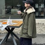 Детская утепленная куртка с капюшоном Moderate PROTECTCAMEL, зеленый - фото 5