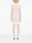 Твидовое платье мини BALMAIN, розовый - фото 4