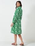 Цветочное платье-рубашка Eleanor Crew Clothing, Light Green/White - фото 2