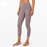 Женские йога-штаны Lululemon, графит - фото 6