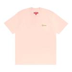 Топ Supreme Washed Script Short-Sleeve 'Rose', розовый - фото 2