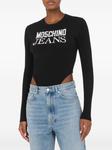 MOSCHINO JEANS боди с логотипом, черный - фото 2