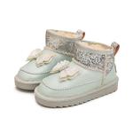 Детские ботинки с низким голенищем Budding, аква - фото 3