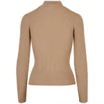 Свитер Urban Classics Knit high neck, бежевый - фото 4