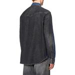 DIESEL Рубашка мужская синяя black - фото 5