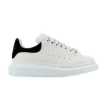 Кроссовки Alexander McQueen Wmns Oversized Sneaker White Black2024, белый - фото