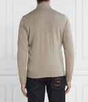 Свитер мужской Stenströms шерстяной с воротником на молнии, бежевый - фото 4