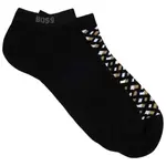 Носки 2 шт BOSS Monogram 10263662, черный - фото