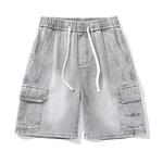 Джинсовые шорты Unisex Moderate Jeep, темно-серый - фото 8