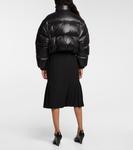 Укороченный пуховик Re-Nylon Prada, Nero - фото 3