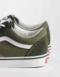 Темно-зеленые кроссовки Vans Old Skool - фото 2