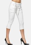Джинсовые шорты CAPRI Elara, белый - фото