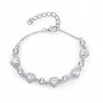 Браслет женский PRP, серебристо-белый - фото 3