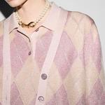 GUCCI SS25 Вязаный свитер Women's Pink - фото 8