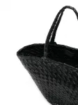 Плетеная сумка-тоут DRAGON DIFFUSION, черный - фото 5