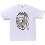 Футболка унисекс A BATHING APE, белый - фото