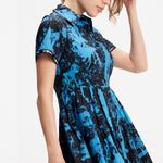 Хлопковое платье-рубашка S&J Weekends, синий - фото