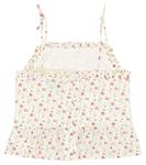 Рубашка из смесового хлопка с цветочным принтом Polo Ralph Lauren, белый - фото 4