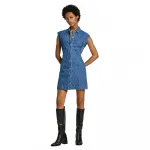 Платье Pepe Jeans Chey sleeveless short, синий - фото 6