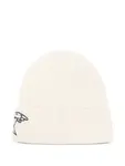 Вязаная шапка с вышивкой Rossignol, белый - фото 2
