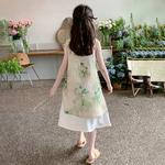 Платье для дошкольниц PROTECTCAMEL, зеленый - фото 2