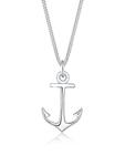 Elli Колье из серебра 925 пробы с якорем - фото