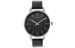Calvin Klein Часы Wrist Watch Quartz Movement Genuine Leather Strap Black Dial Women's, Black Dial - фото