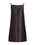 Мини-платье Valentino Garavani, темно-коричневый - фото 2