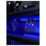 Игровой стол FREDDE IKEA, 140/185x74x146 см, черный - фото 7