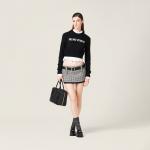 Свитер из шерсти и кашемира Miu Miu, черный - фото 2