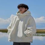 Пуховик Jeep мужской, зеленый (реверсивный) - фото 8