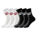 Универсальные баскетбольные носки 3 пары Reebok, белый - фото 13